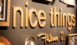 Nice things. Shooting Valencia´s shop